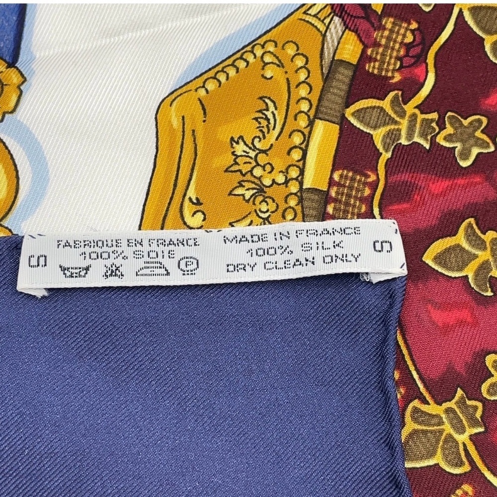 HERMES Vintage Rare Iconic Collectible Carre 90 “Memoire d’Hermes” Silk Scarf - Picture 9 of 9